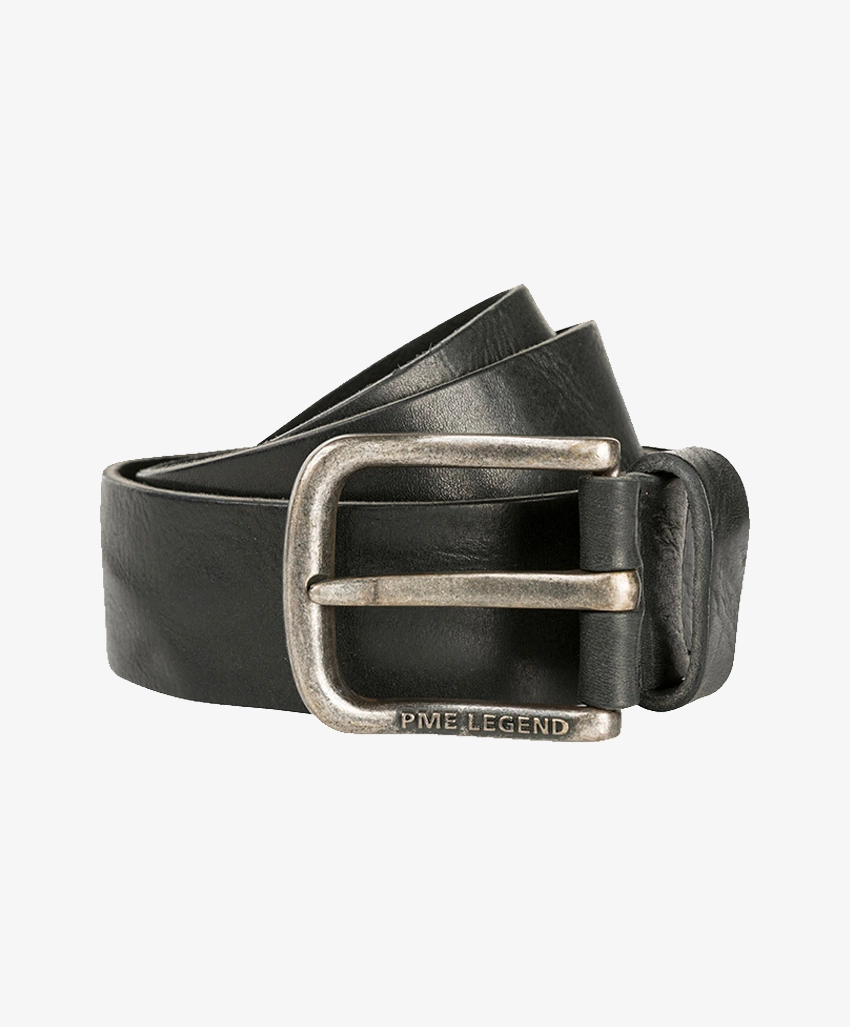 PME Legend - PME Legend Riem Effen Zwart | Berden Fashion