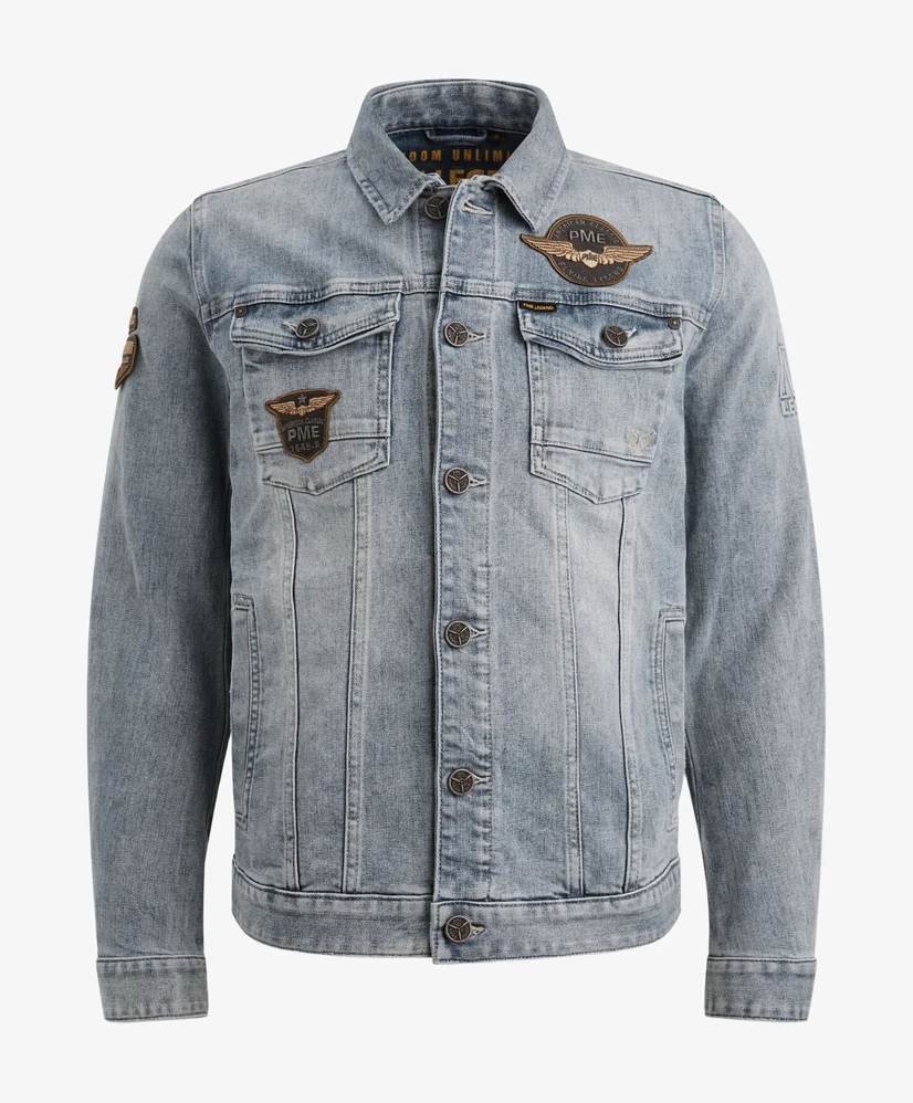 PME Legend Spijkerjack Badges