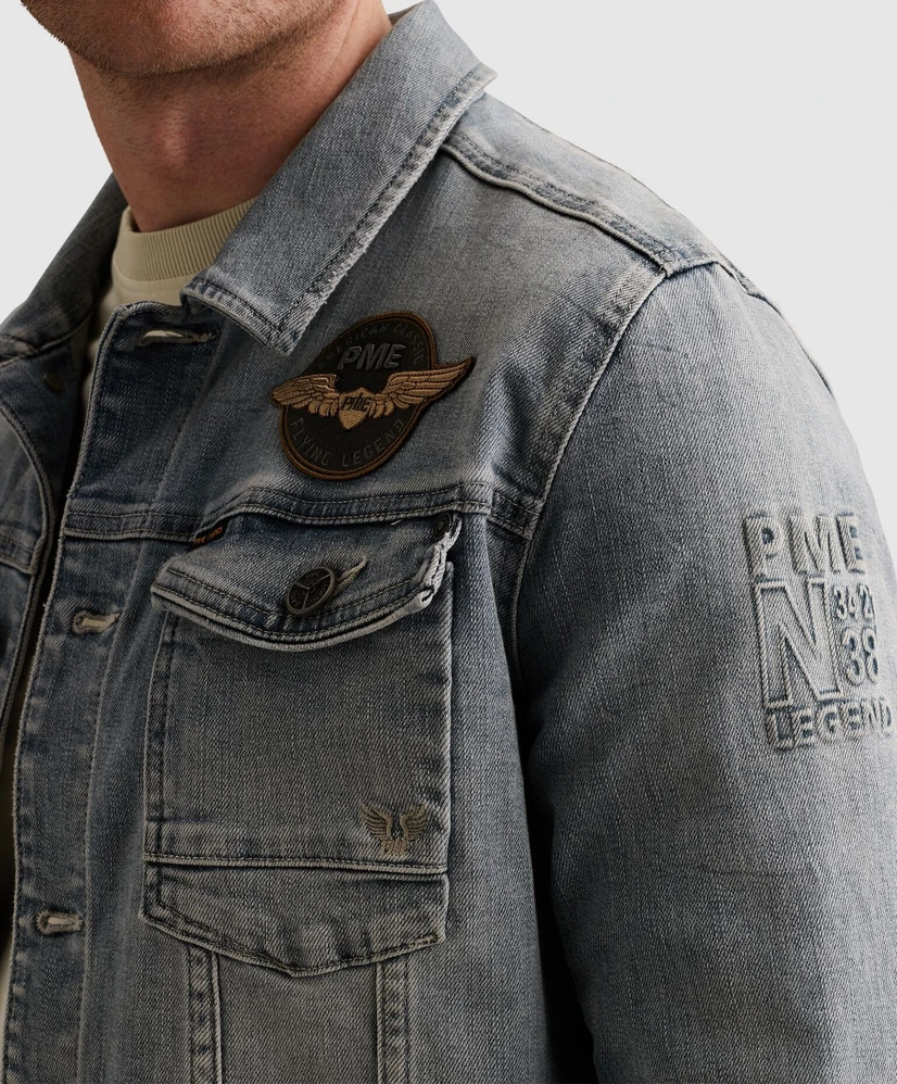 PME Legend Spijkerjack Badges
