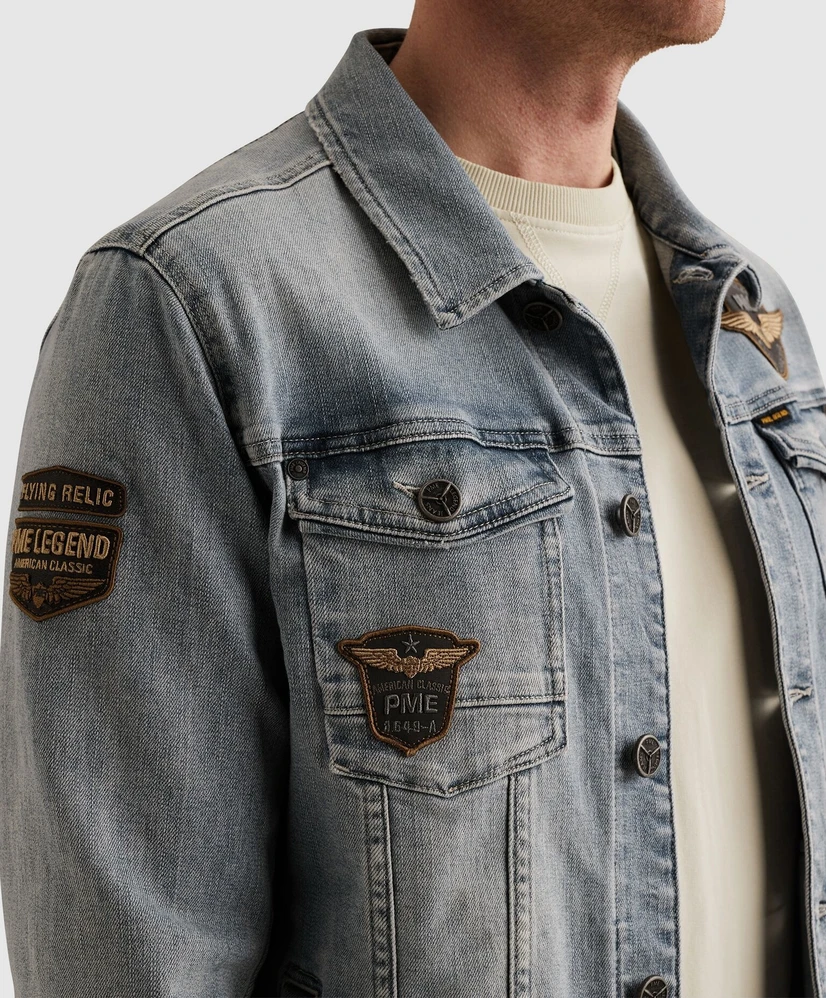 PME Legend Spijkerjack Badges