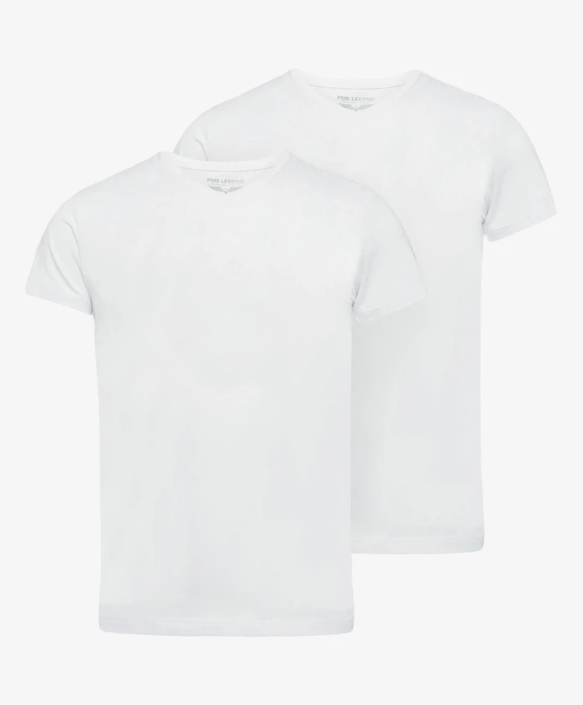 PME Legend T-shirt Effen 2-Pack
