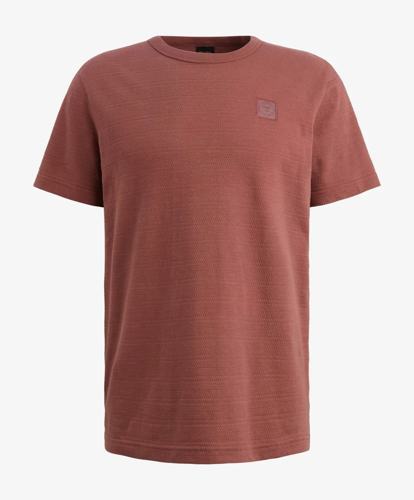 PME Legend T-shirt Jacquard Gestreept