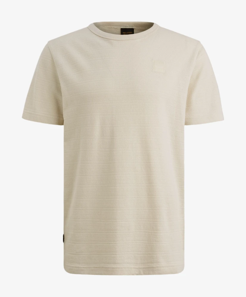 PME Legend T-shirt Jacquard Gestreept