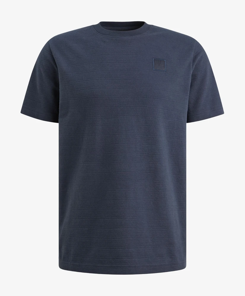 PME Legend T-shirt Jacquard Gestreept