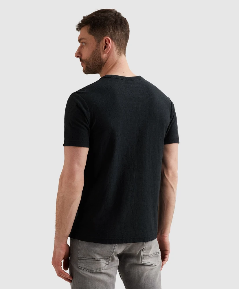 PME Legend T-shirt Jacquard Patroon
