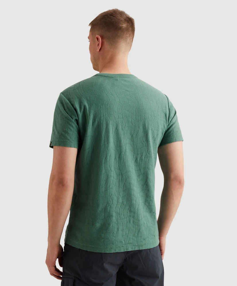 PME Legend T-shirt Jacquard Patroon