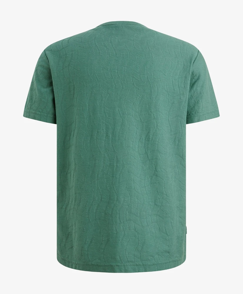 PME Legend T-shirt Jacquard Patroon