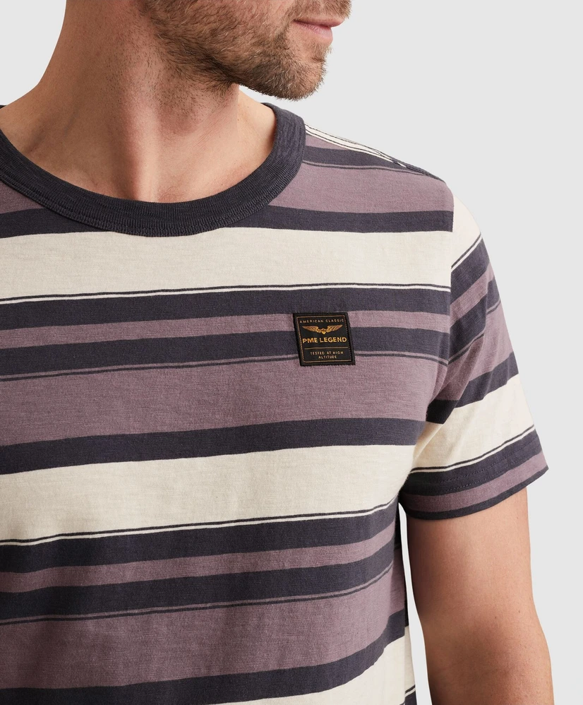PME Legend T-shirt Streep Patroon