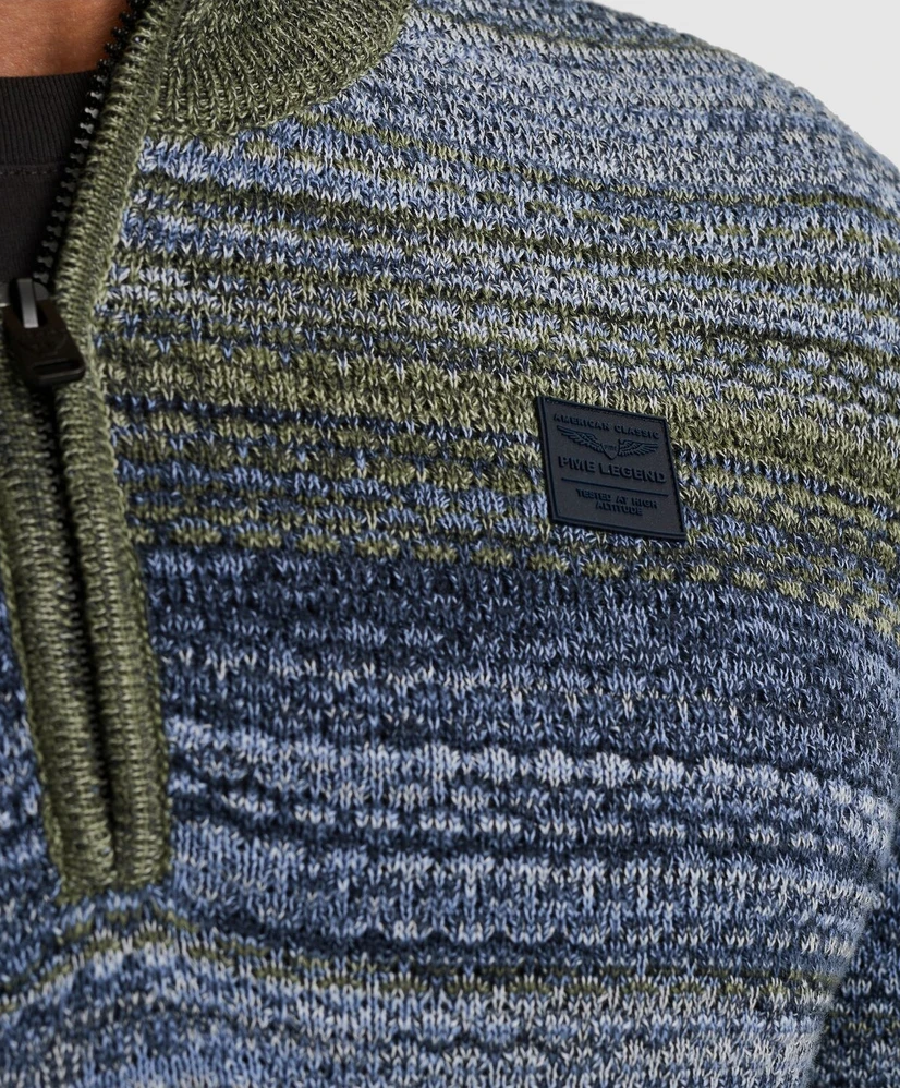 PME Legend Trui Half Zip Gebreid