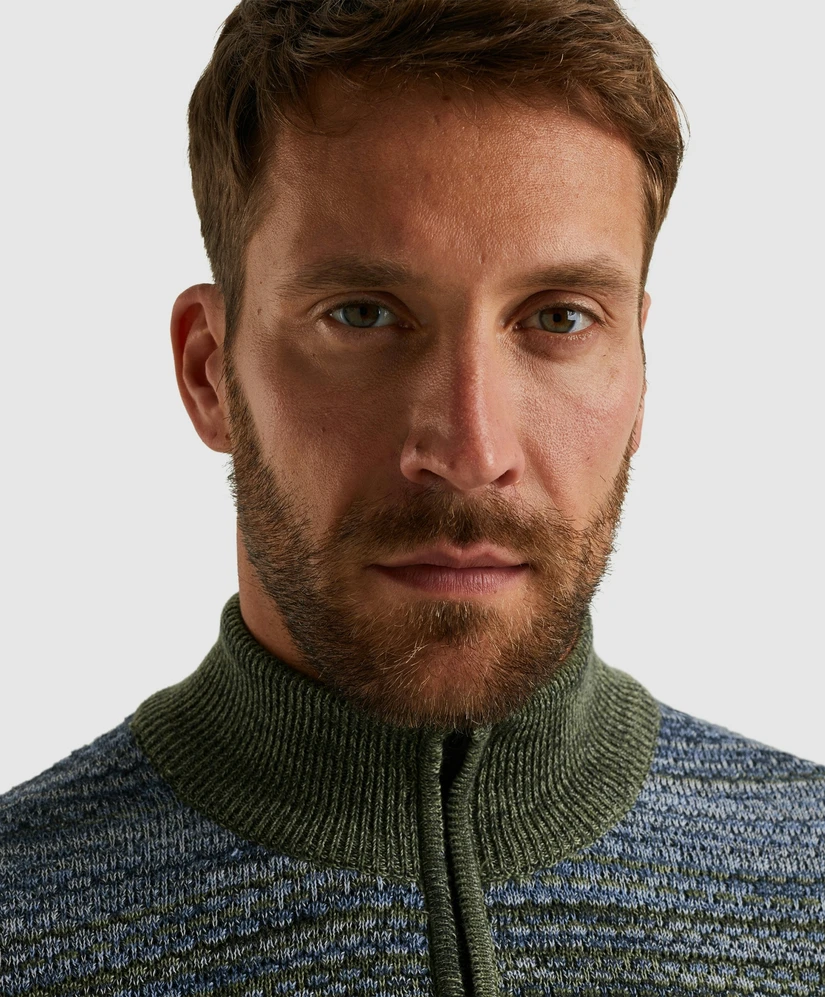 PME Legend Trui Half Zip Gebreid