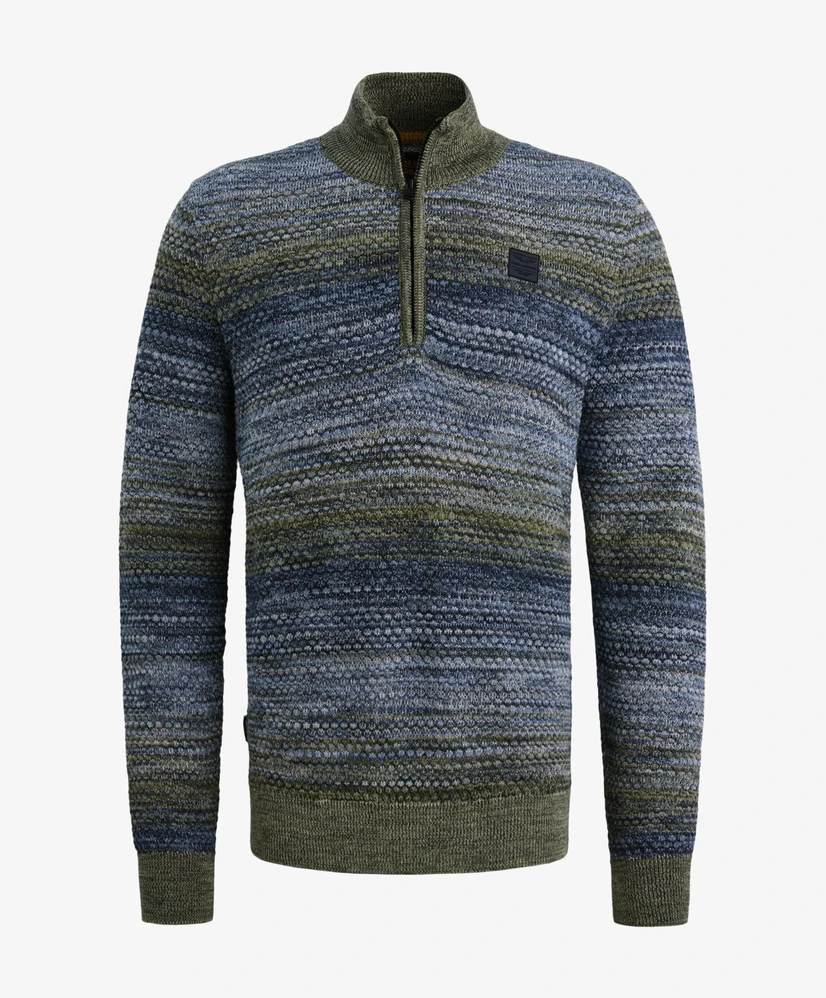 PME Legend Trui Half Zip Gebreid