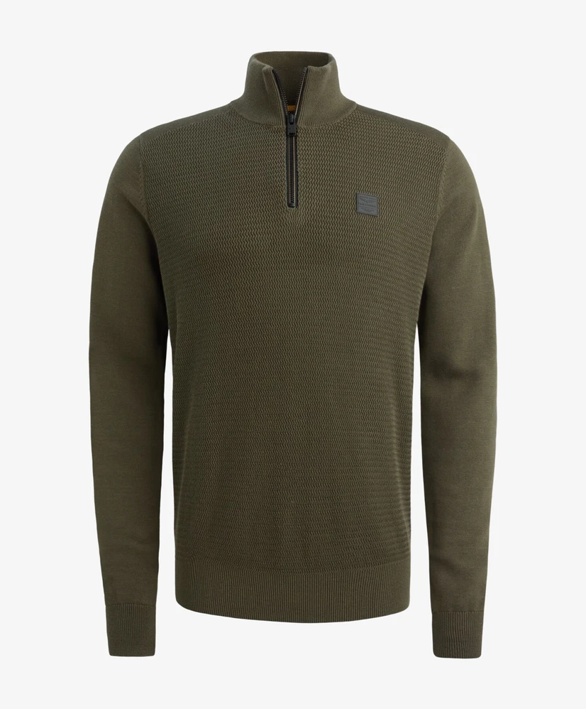 PME Legend Trui Half-Zip Logo Patch