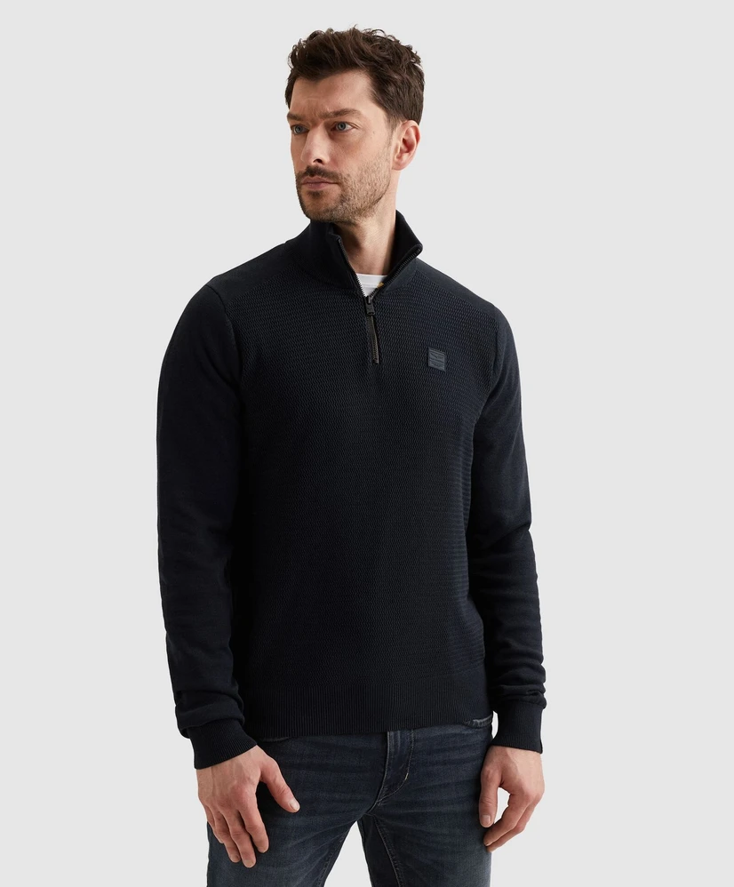 PME Legend Trui Half-Zip Logo Patch