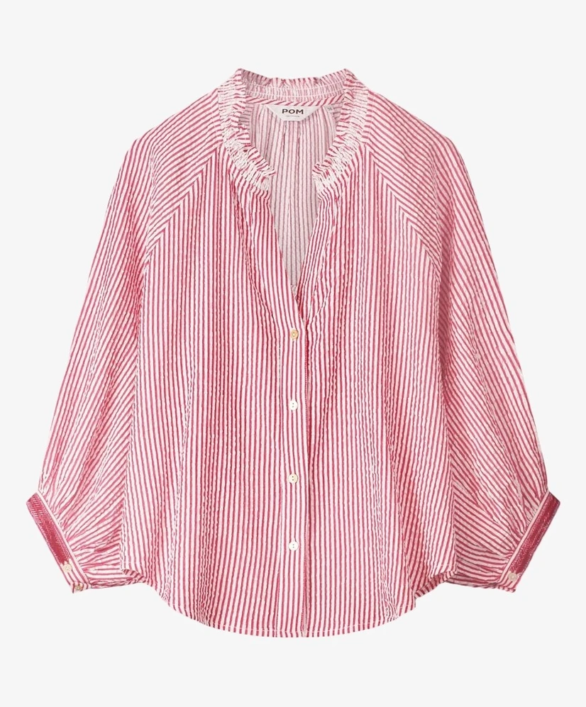 POM Amsterdam Blouse Seersucker