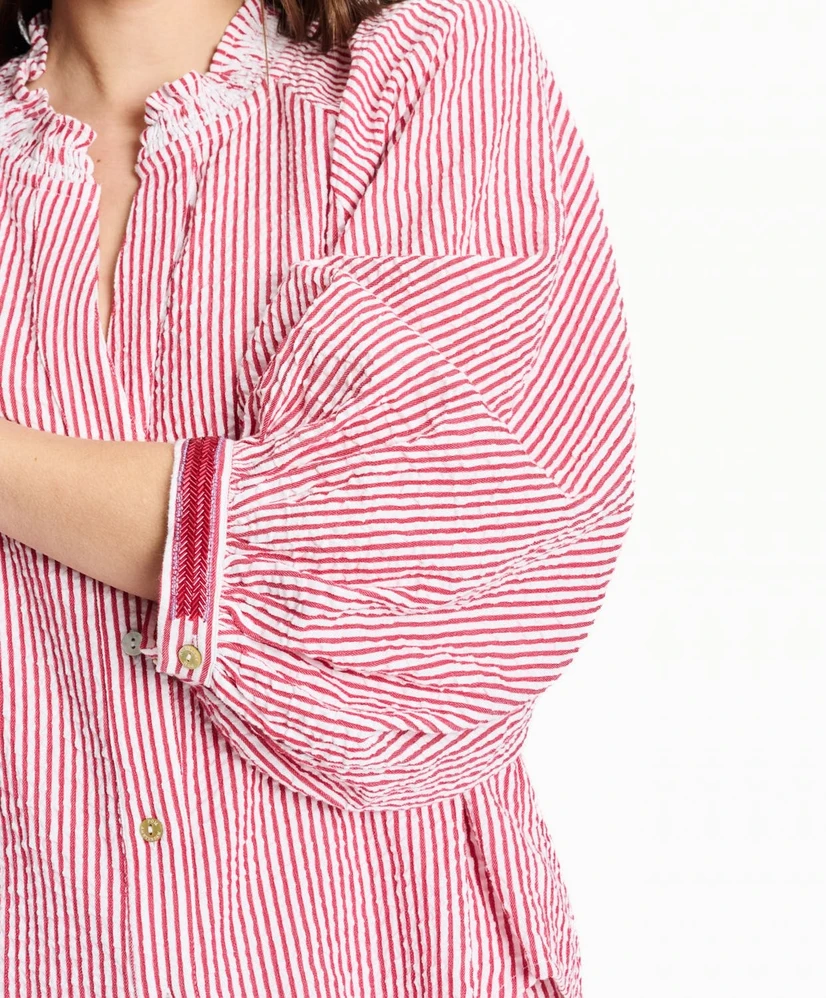 POM Amsterdam Blouse Seersucker