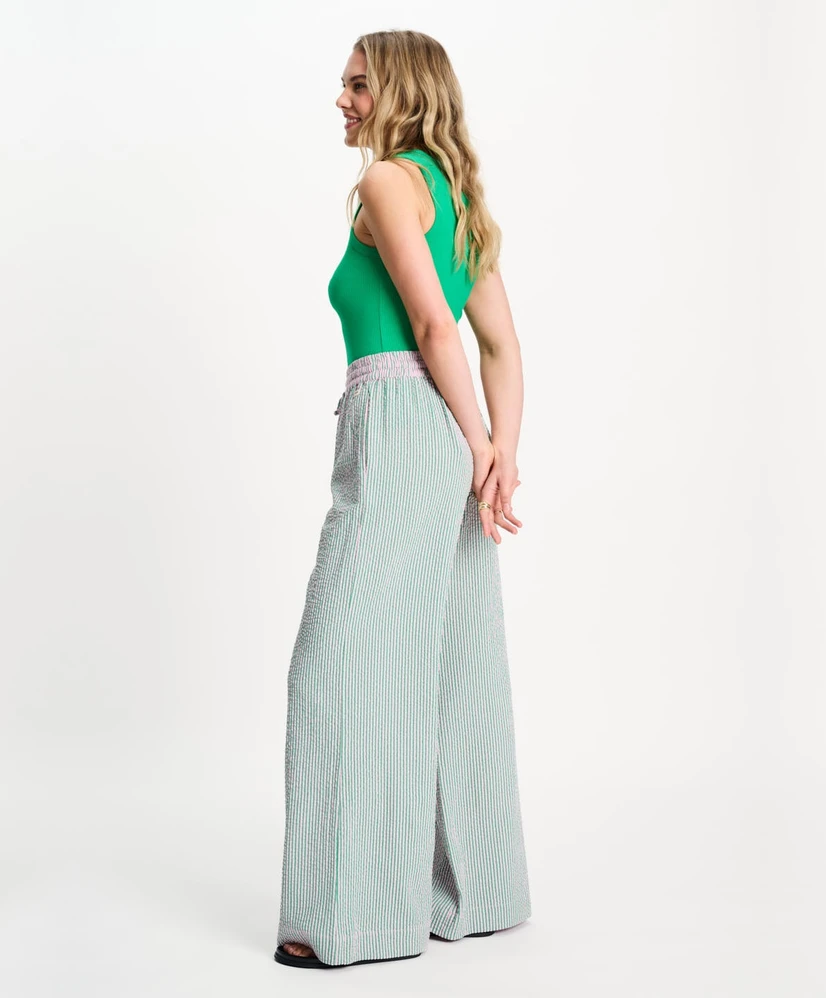POM Amsterdam Broek Seersucker