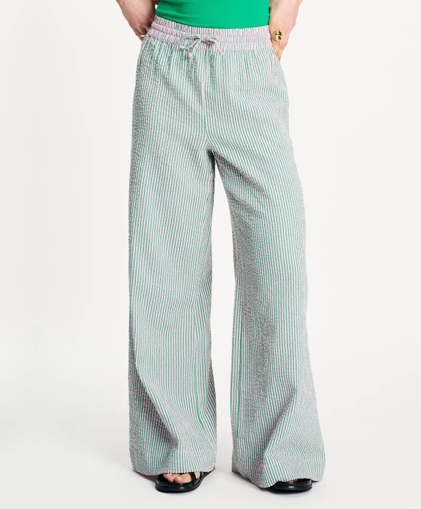 POM Amsterdam Broek Seersucker