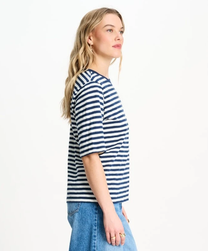 POM Amsterdam T-shirt Striped