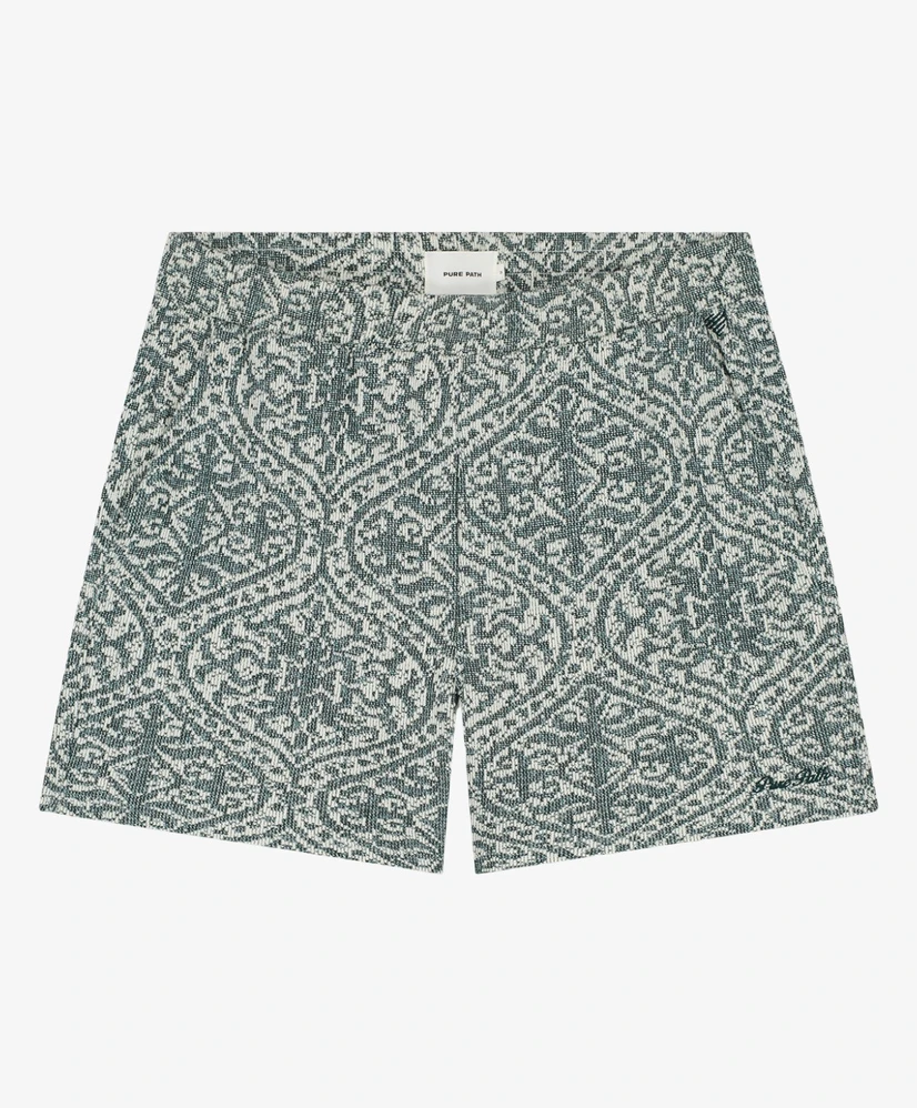 Pure Path Bermuda Jacquard Pattern