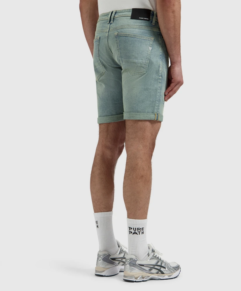 Pure Path Jeans Short The Miles Slim Fit