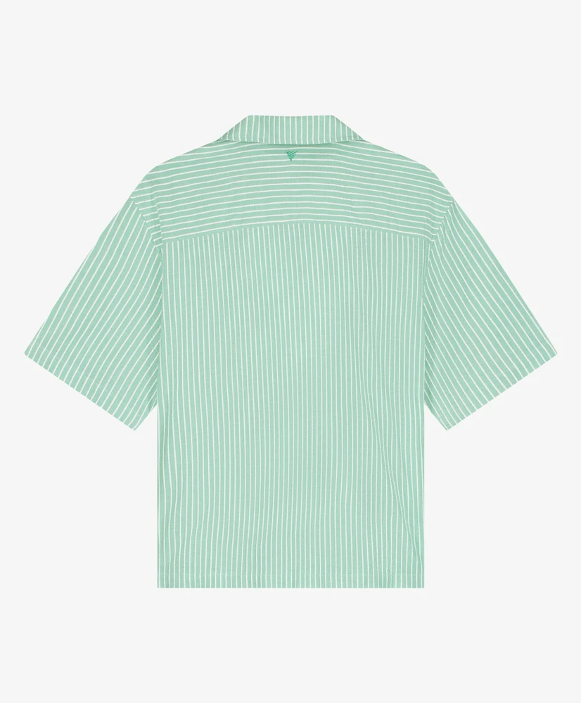 Pure Path Overhemd Striped Cotton