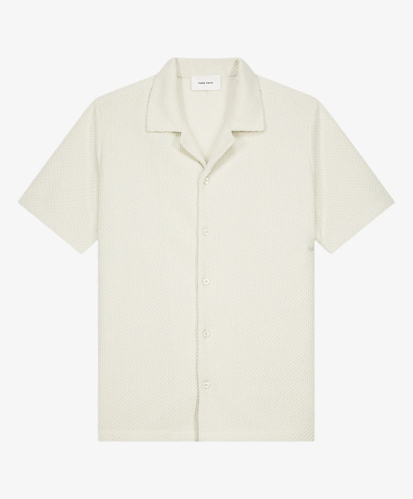 Pure Path Overshirt Honeycomb