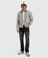 Pure Path Overshirt Jacquard Zipped