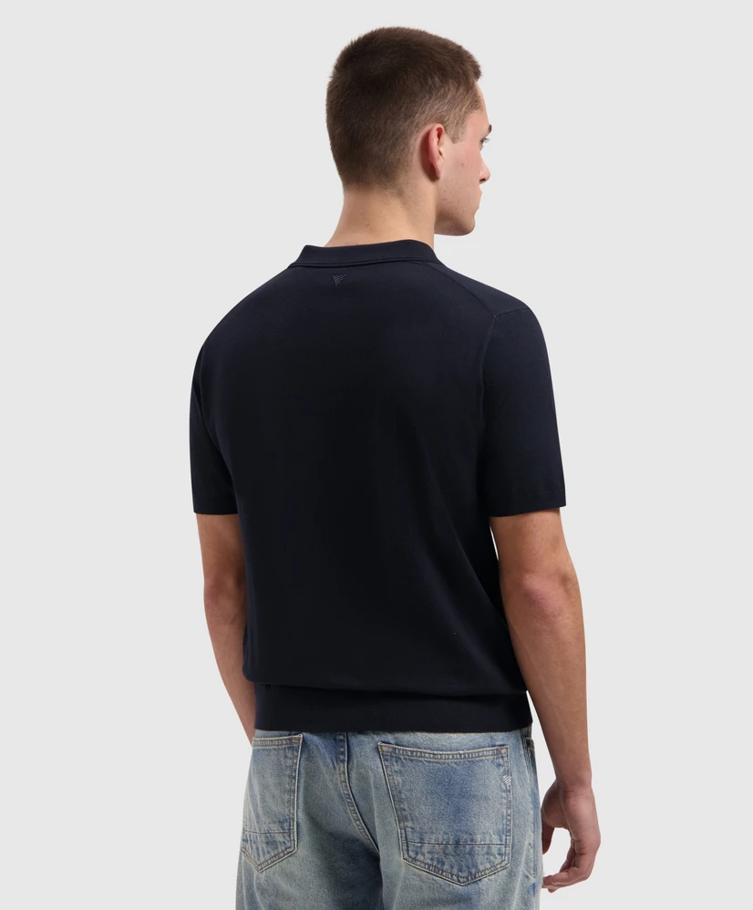 Pure Path Polo Zip Knitted