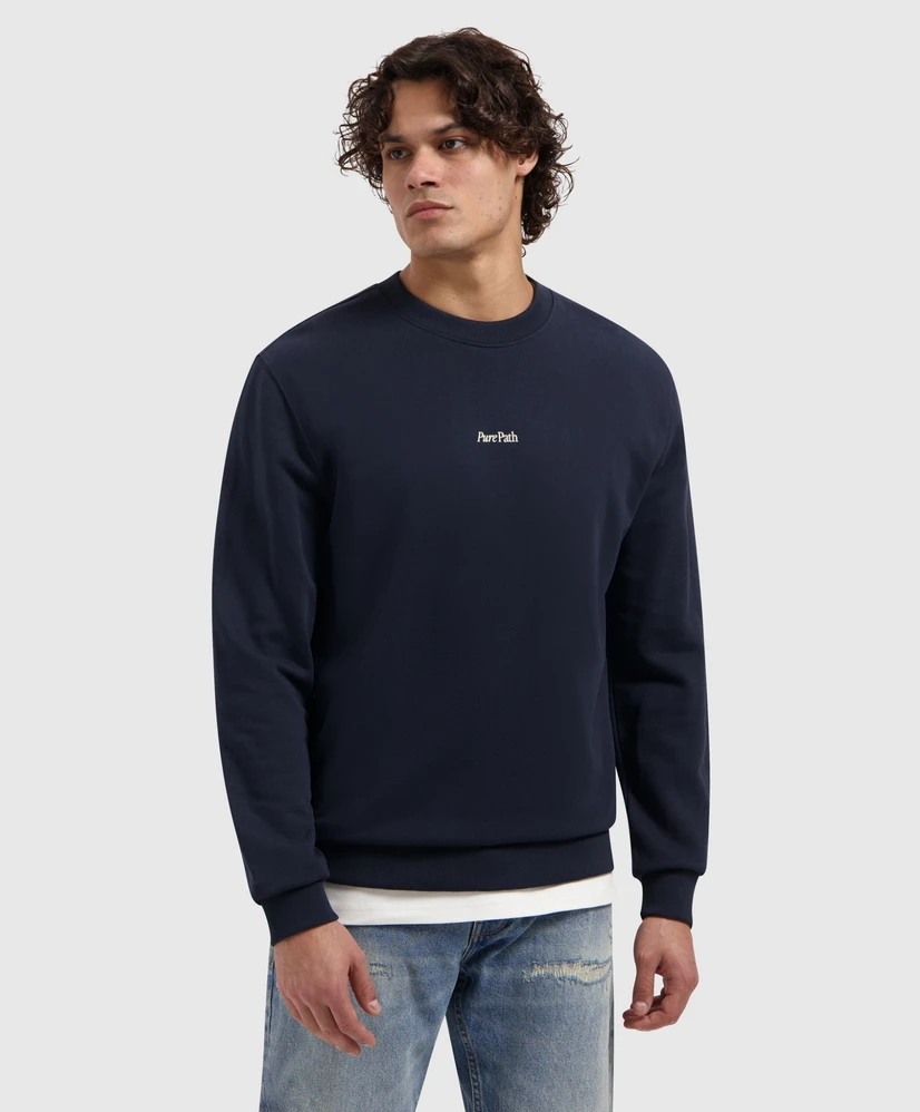 Pure Path Sweater Trio Of Flowers