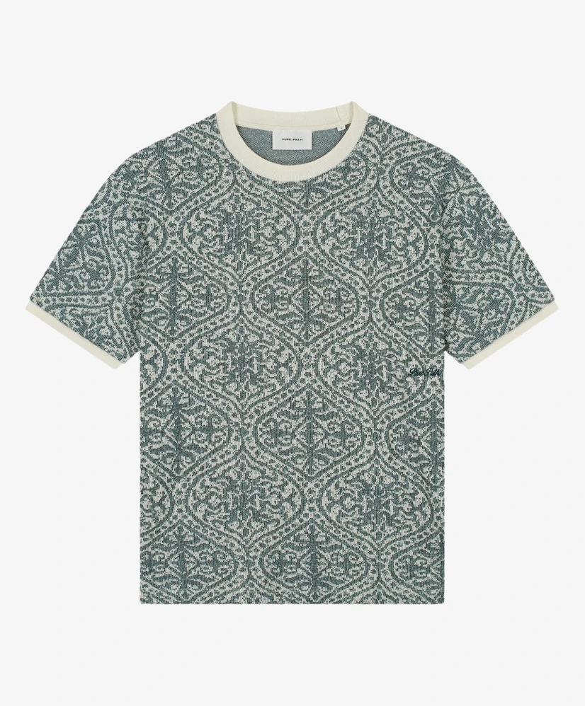 Pure Path T-shirt Jacquard