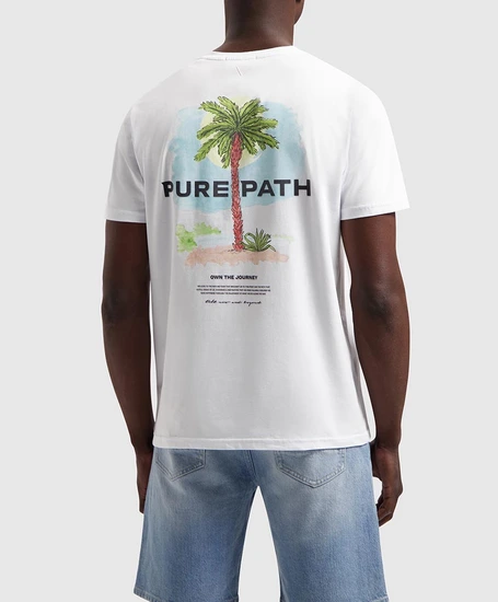 Pure Path T-shirt Palm Tree