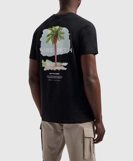 Pure Path T-shirt Palm Tree