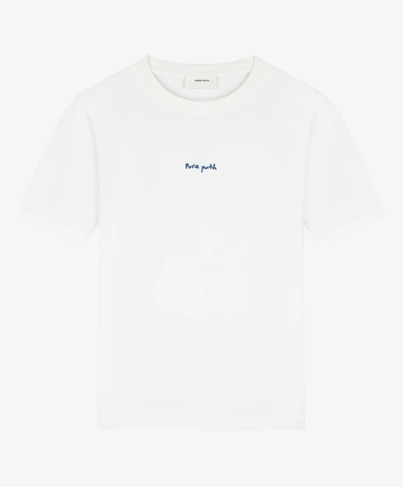 Pure Path T-shirt Pixel Flower