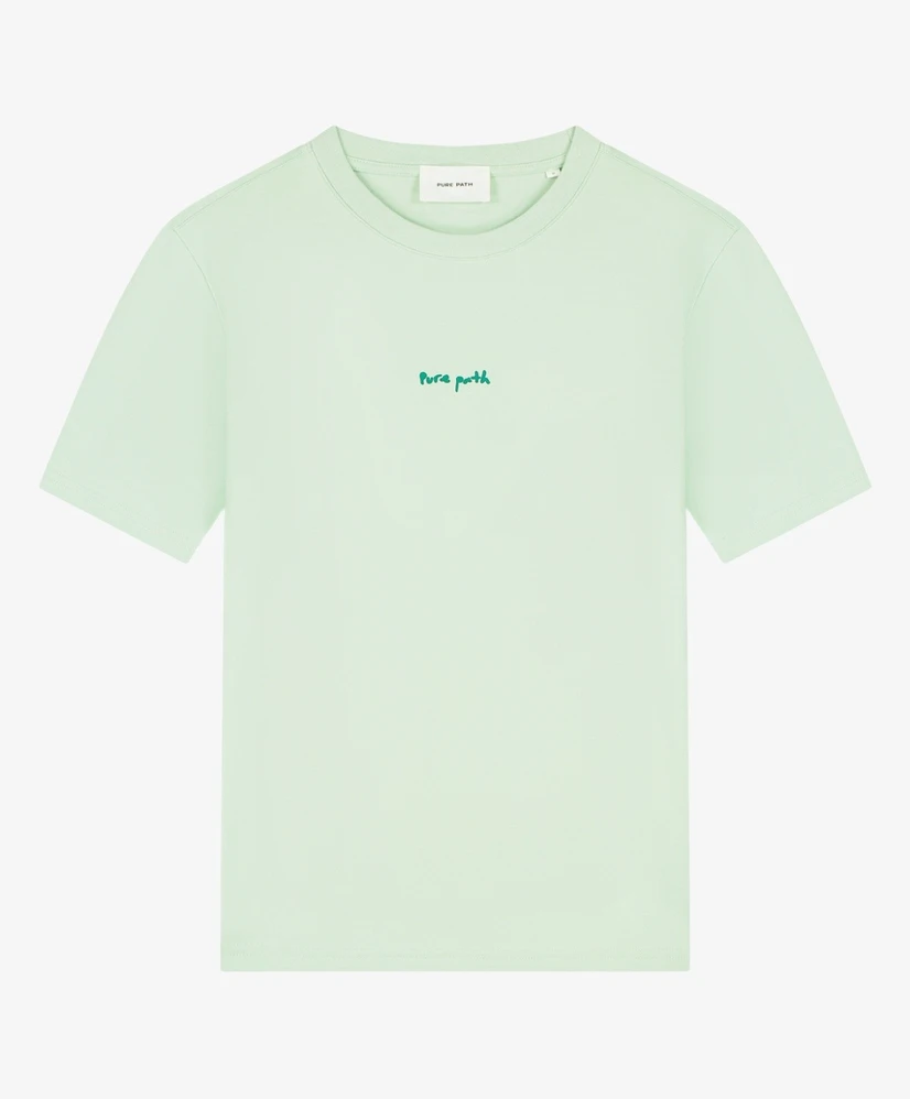 Pure Path T-shirt Pixel Flower
