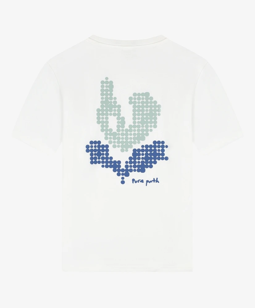 Pure Path T-shirt Pixel Flower