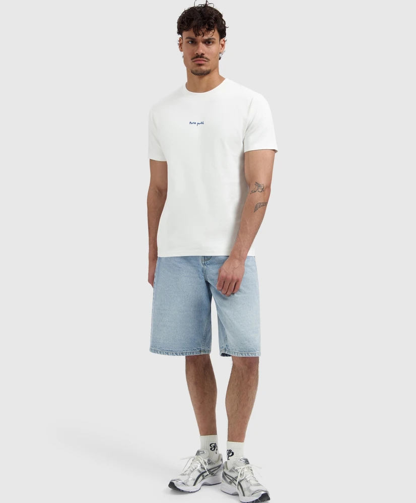Pure Path T-shirt Pixel Flower