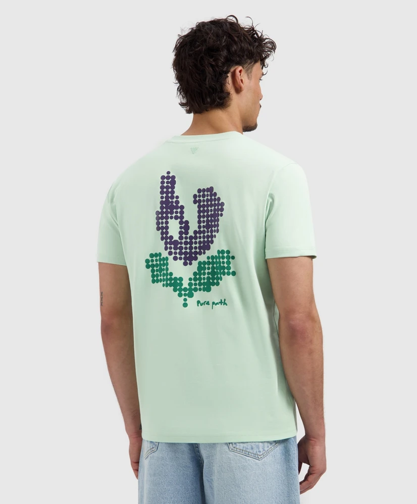 Pure Path T-shirt Pixel Flower