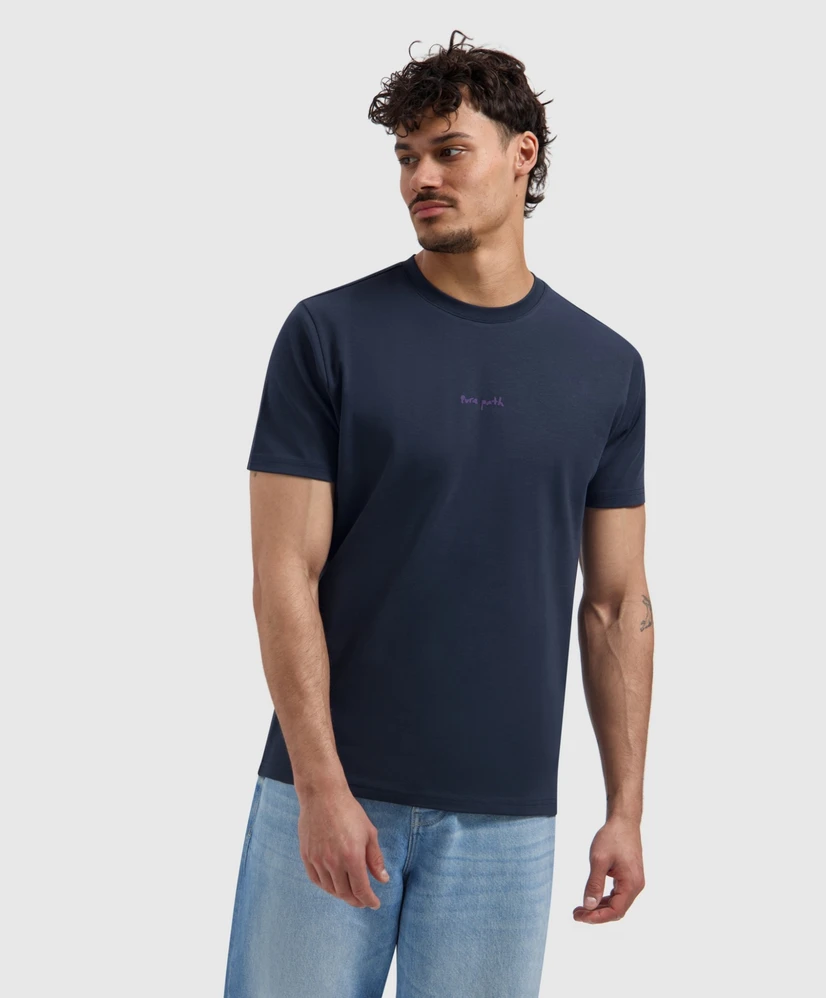 Pure Path T-shirt Pixel Flower