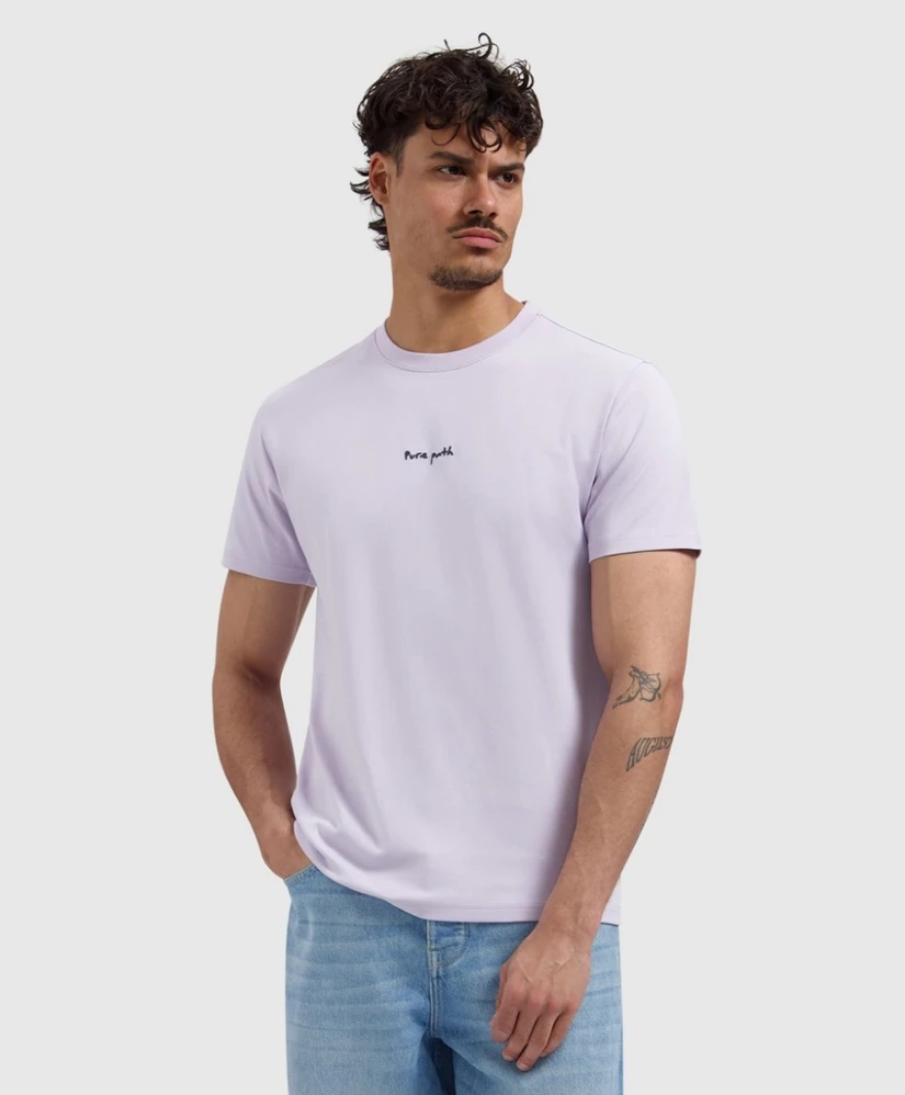 Pure Path T-shirt Pixel Flower