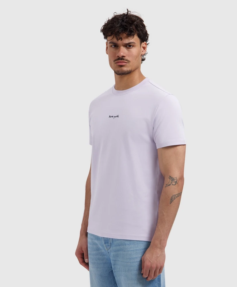 Pure Path T-shirt Pixel Flower