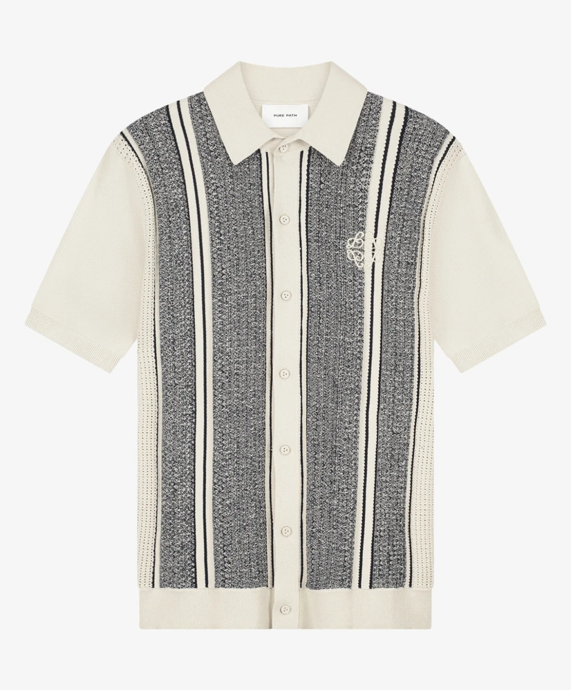 Pure Path T-shirt Ripley Jacquard Knit