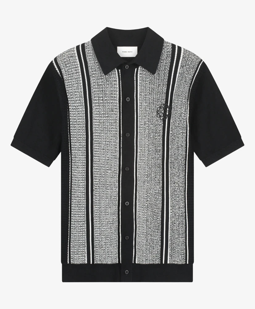 Pure Path T-shirt Ripley Jacquard Knit
