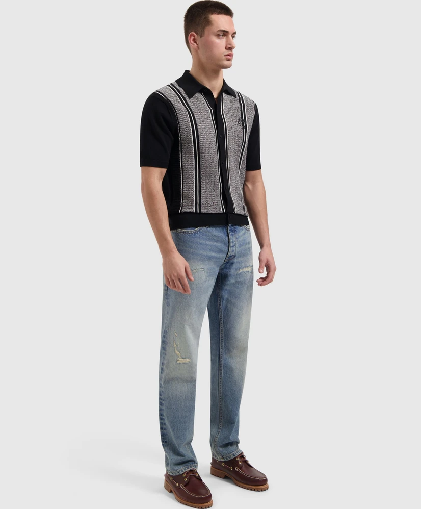 Pure Path T-shirt Ripley Jacquard Knit