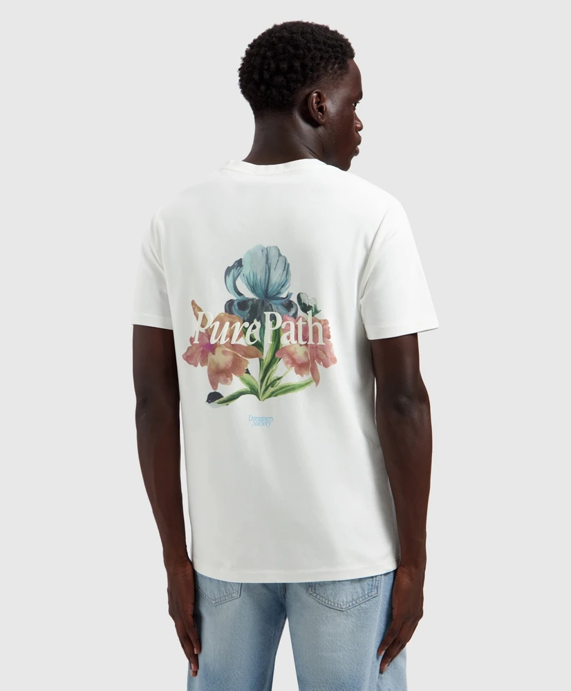 Pure Path T-shirt Trio Of Flowers