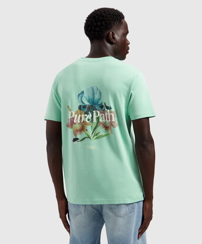 Pure Path T-shirt Trio Of Flowers