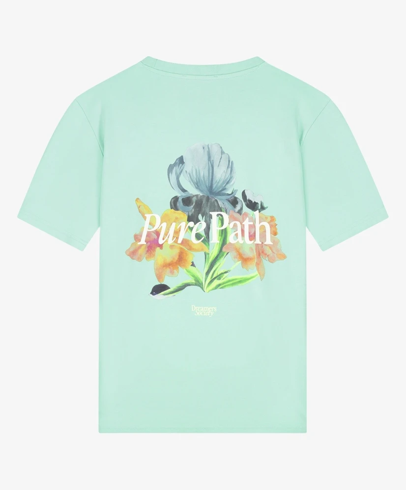 Pure Path T-shirt Trio Of Flowers