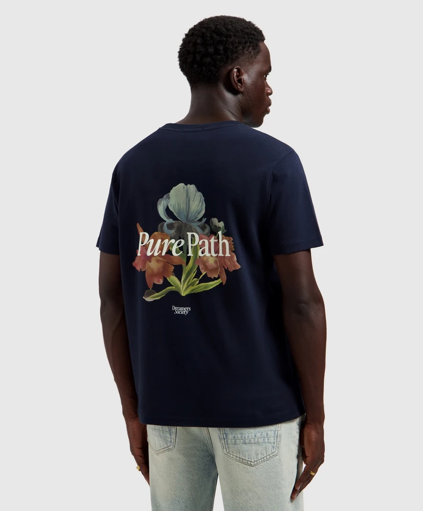 Pure Path T-shirt Trio Of Flowers