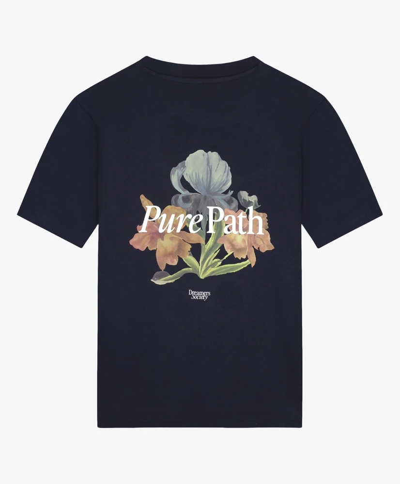 Pure Path T-shirt Trio Of Flowers