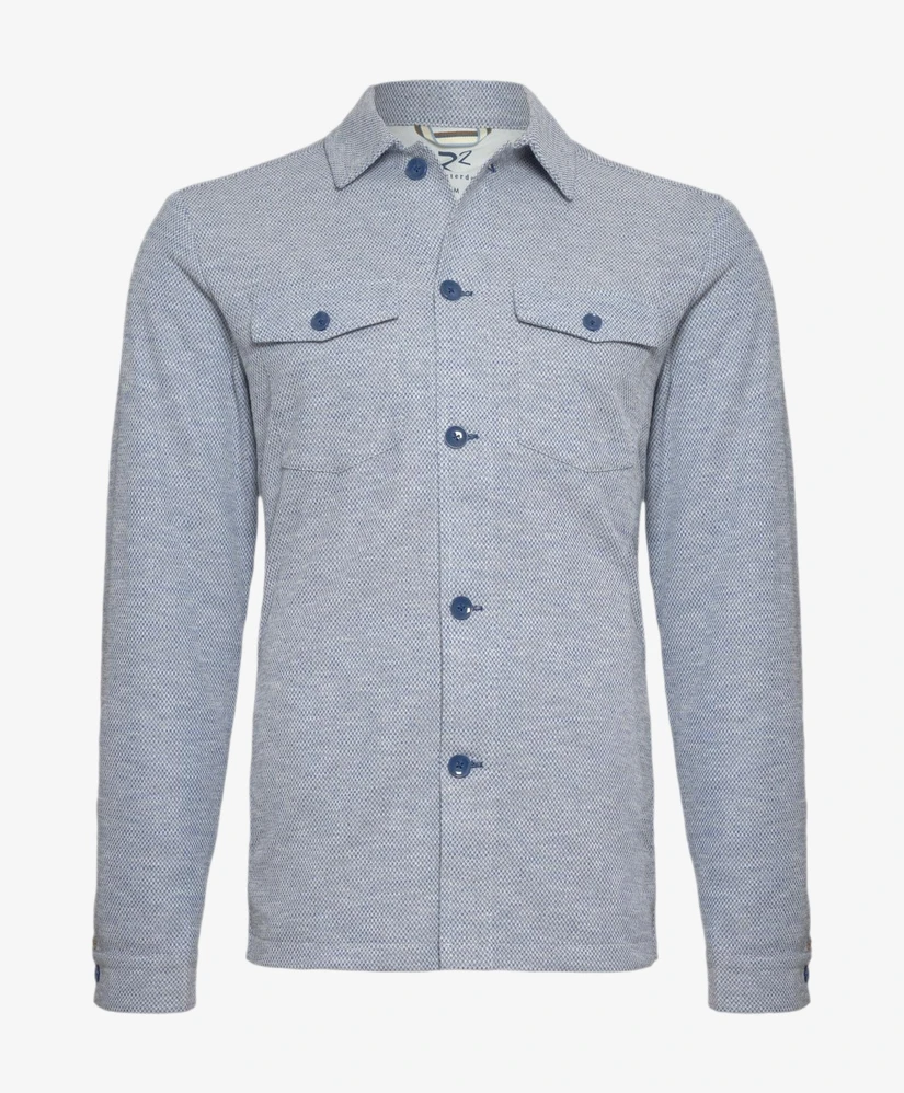 R2 Amsterdam Overshirt Gemêleerd