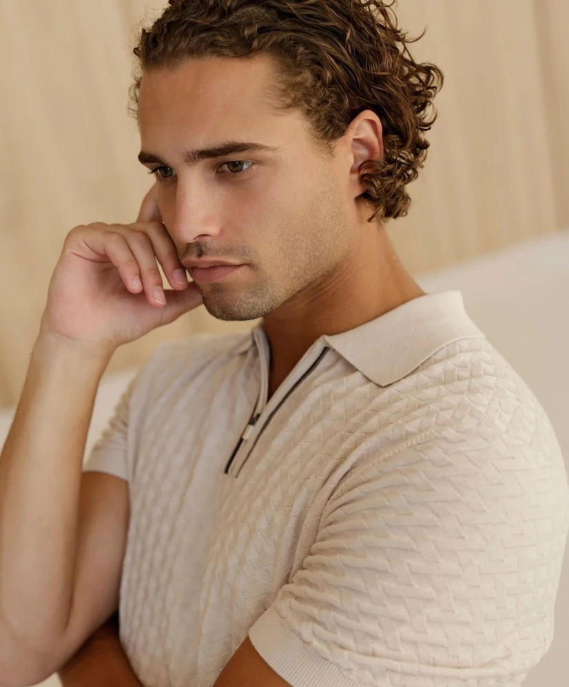 R2 Amsterdam Polo Knit